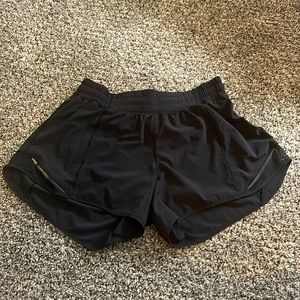 lululemon black shorts, size 10